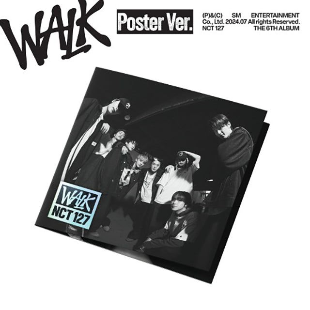 NCT 127 - [ WALK ] 6TH ALBUM (POSTER Ver.)